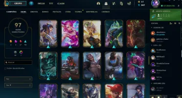 Conta no League Of Legends