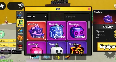 Conta de blox fruits