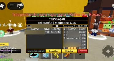 Conta de blox fruits