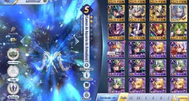 SAINT SEIYA AWAKENING - COM GEMAS AVANÇADAS E LIVROS