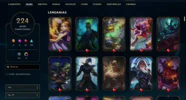 Vendo conta de League of Legends