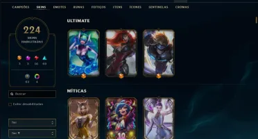 Vendo conta de League of Legends