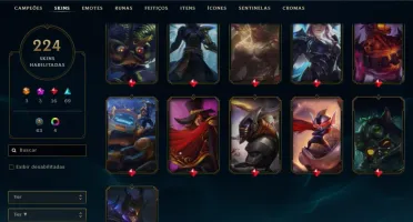 Vendo conta de League of Legends