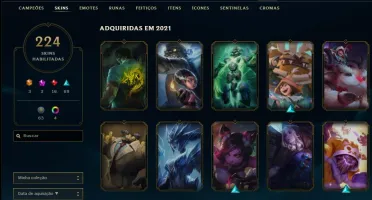 Vendo conta de League of Legends