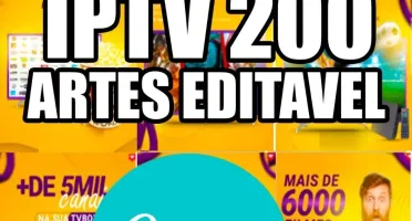 IPTV / Melhor e Maior Pack Artes Iptv Editáveis Psd - Canva