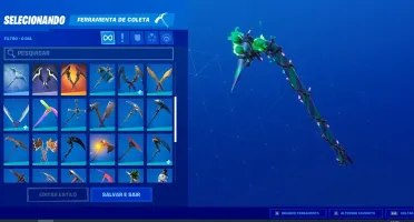 FORTNITE MUITAS SKINS E TALS,picareta minty,SKIN WONDER