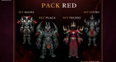 World of Warcraft - PACK Transmogs de armadura (4 Conjuntos)