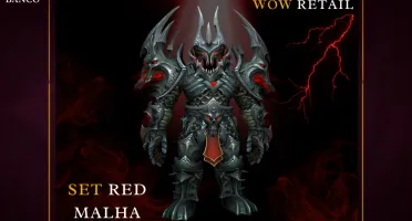World of Warcraft - PACK Transmogs de armadura (4 Conjuntos)