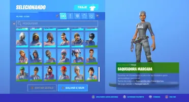 Conta C/ Renegade Raider S1 + Minty Pickaxe