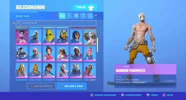 Conta C/ Renegade Raider S1 + Minty Pickaxe