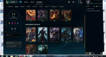 LEAGUE OF LEGEND OURO IV LV 54 Respondo a Todos
