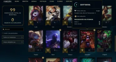 conta d1 lol