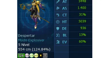 Conta LADMO - Omegamon - Full Acessórios - OT roxo - 2 SSS+