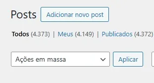 Mais de 4300 posts em Xml para seu blog