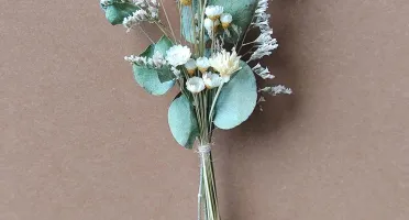 Mini buque flores desidratadas para embalagens