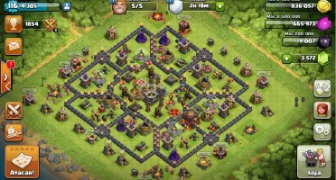 CONTA CLASH OF CLANS CV10