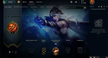 CONTA LV 30 UNRANKED - LEAGUE OF LEGENDS