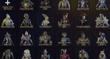 Warframe - Mr 24, Dojo Full, Escolas Tenno, Rivens Raros