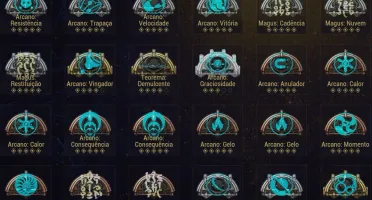 Warframe - Mr 24, Dojo Full, Escolas Tenno, Rivens Raros