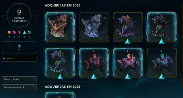 Conta Lol Prata, 49 Skins, 26K Ea, Honra 5, Lvl 35