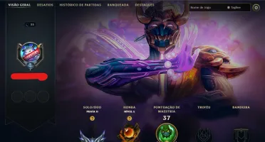 Conta Lol Prata, 49 Skins, 26K Ea, Honra 5, Lvl 35