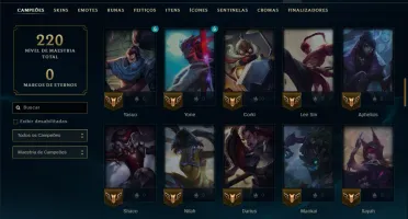 Esmeralda 2 com 85 Champs e 36 Skins +1 Prestigio