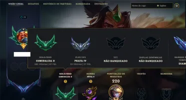 Esmeralda 2 com 85 Champs e 36 Skins +1 Prestigio