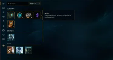 Conta Bronze 2 AFUNDADA com 3 gemas