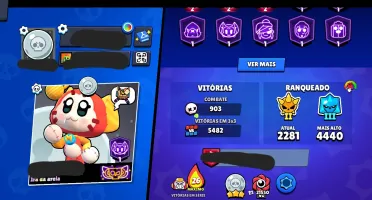 🔥 Conta Bruta Brawl Stars | 42 K Trofeus E Muito Mais!!!