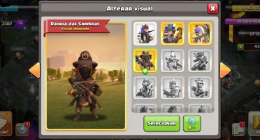 Conta Clash Of Clans CV11 FULL Com Skins e 6 construtores