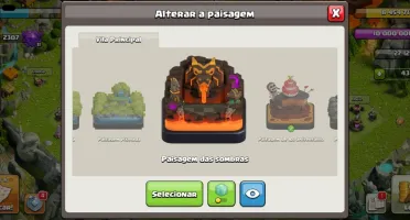 Conta Clash Of Clans CV11 FULL Com Skins e 6 construtores