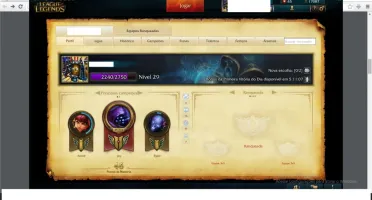 Conta lol 100% Unranked