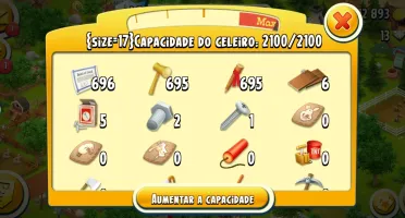 Conta Hayday Lvl 43+ 1Milhão De Moedas E Silo E Celeiro Upds