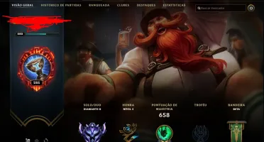Vendo conta League of Legends Diamante 2