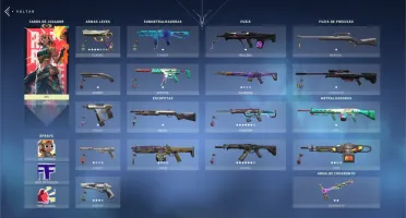 CONTA VALORANT IMORTAL + 900,00 em skins