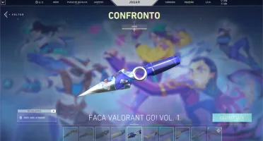 CONTA VALORANT IMORTAL + 900,00 em skins