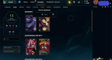 Anúncio do league of legends!