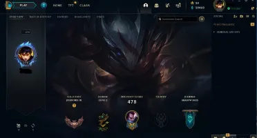 CONTA LOL COM 72 SKINS LEVEL 270 29K ESSENCIA