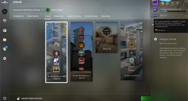 CONTA DE CSGO RARA 4 MEDALHAS ANTIGAS