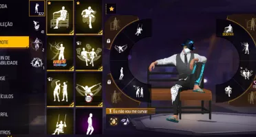 Tudo Existente do Free Fire Via id ⓥ ROUPAS, ARMAS, EMOTES