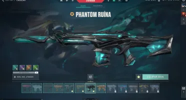 Conta Valorant, RGX, Xeno e muitas outras skins