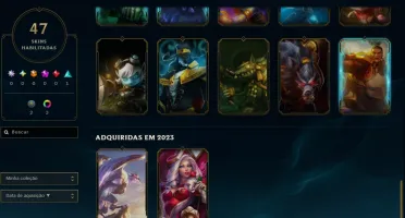 [Entrega Automática] Lol Ouro, 47 Skins, Mmr Top, Upada àmão