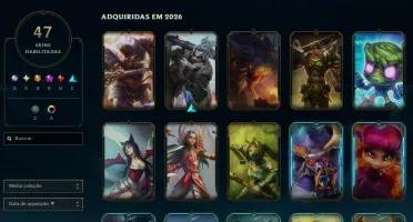 [Entrega Automática] Lol Ouro, 47 Skins, Mmr Top, Upada àmão