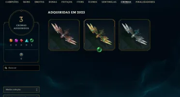 [Entrega Automática] Lol Ouro, 47 Skins, Mmr Top, Upada àmão