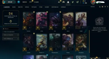 Conta League Of Legends Prata Lvl 35 Barata