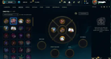 Conta League Of Legends Prata Lvl 35 Barata