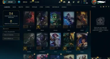 Conta League Of Legends Prata Lvl 35 Barata