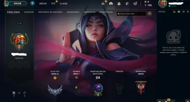 Conta League Of Legends Prata Lvl 35 Barata