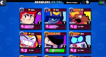CONTA BRALW STARS BARATA