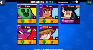 CONTA BRALW STARS BARATA